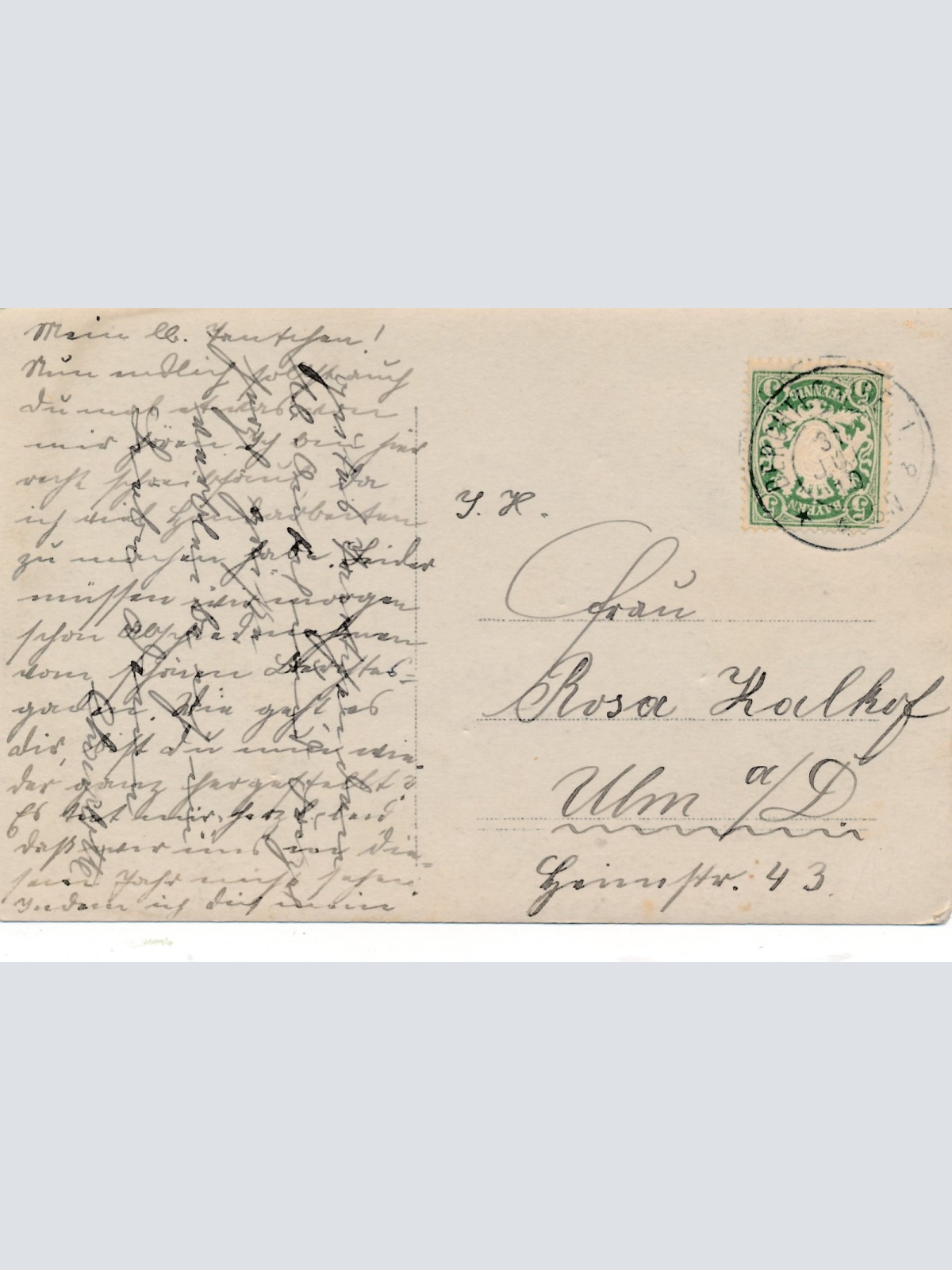 AK Annodazumals von einer Dame Ansichtskarte (15756)