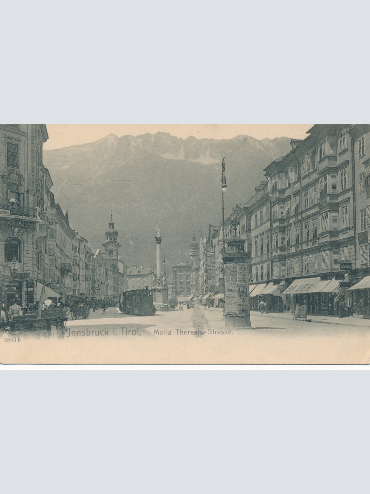 AK aus Innsbruck Maria Theresienstrasse Tirol Ansichtskarte (16131)