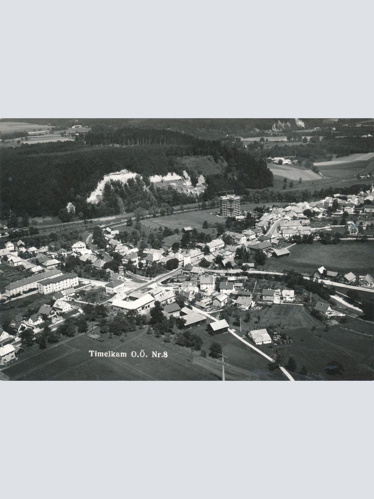 AK aus Timelkam Fliegeraufnahme Nr. 8 Oberösterreich Ansichtskarte (15308)