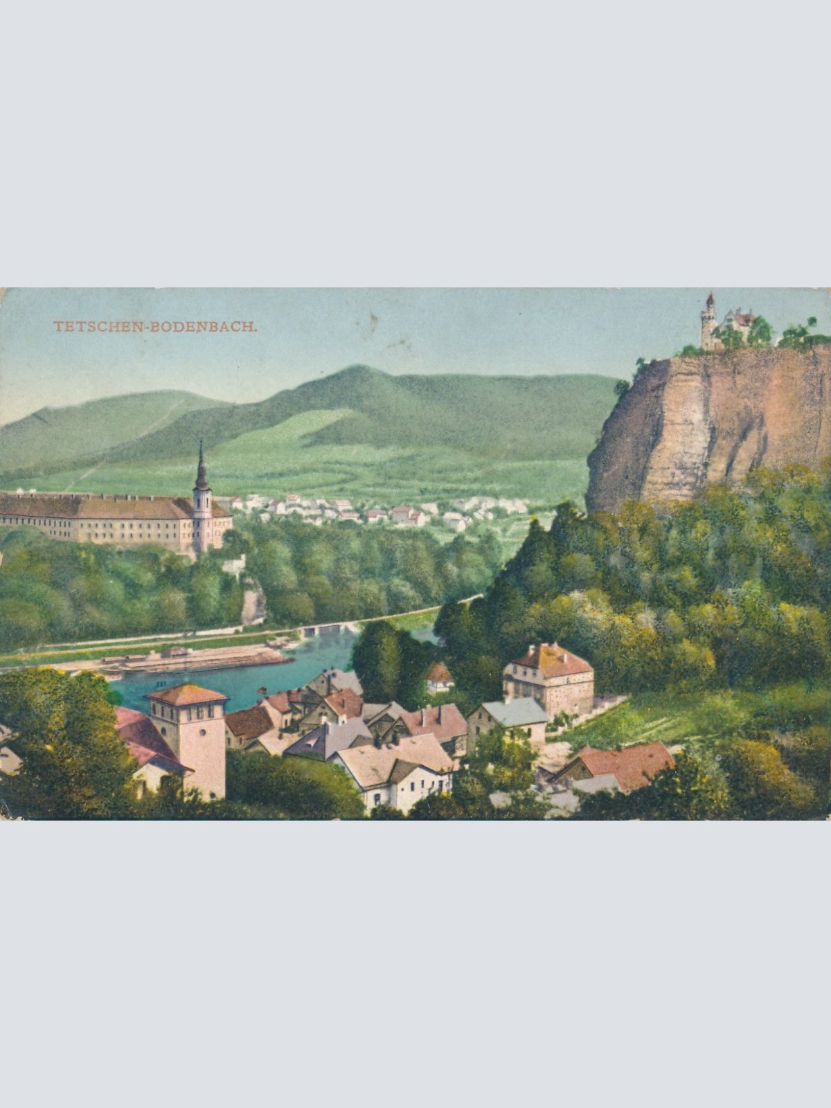 AK aus Tetschen Bodenbach Tschechoslowakei Ansichtskarte (15303)