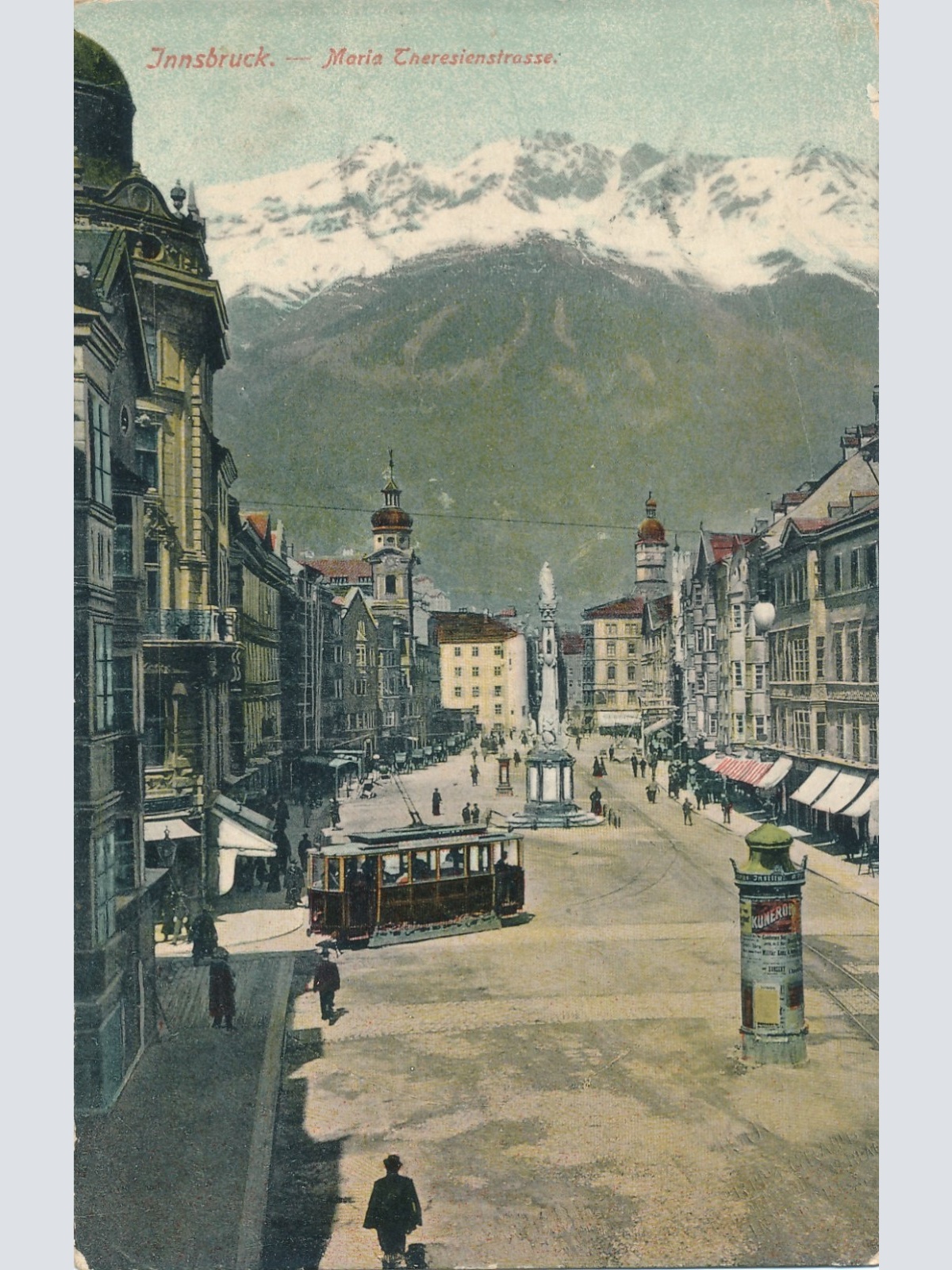 AK aus Innsbruck Maria Theresienstrasse Tirol Ansichtskarte (16126)