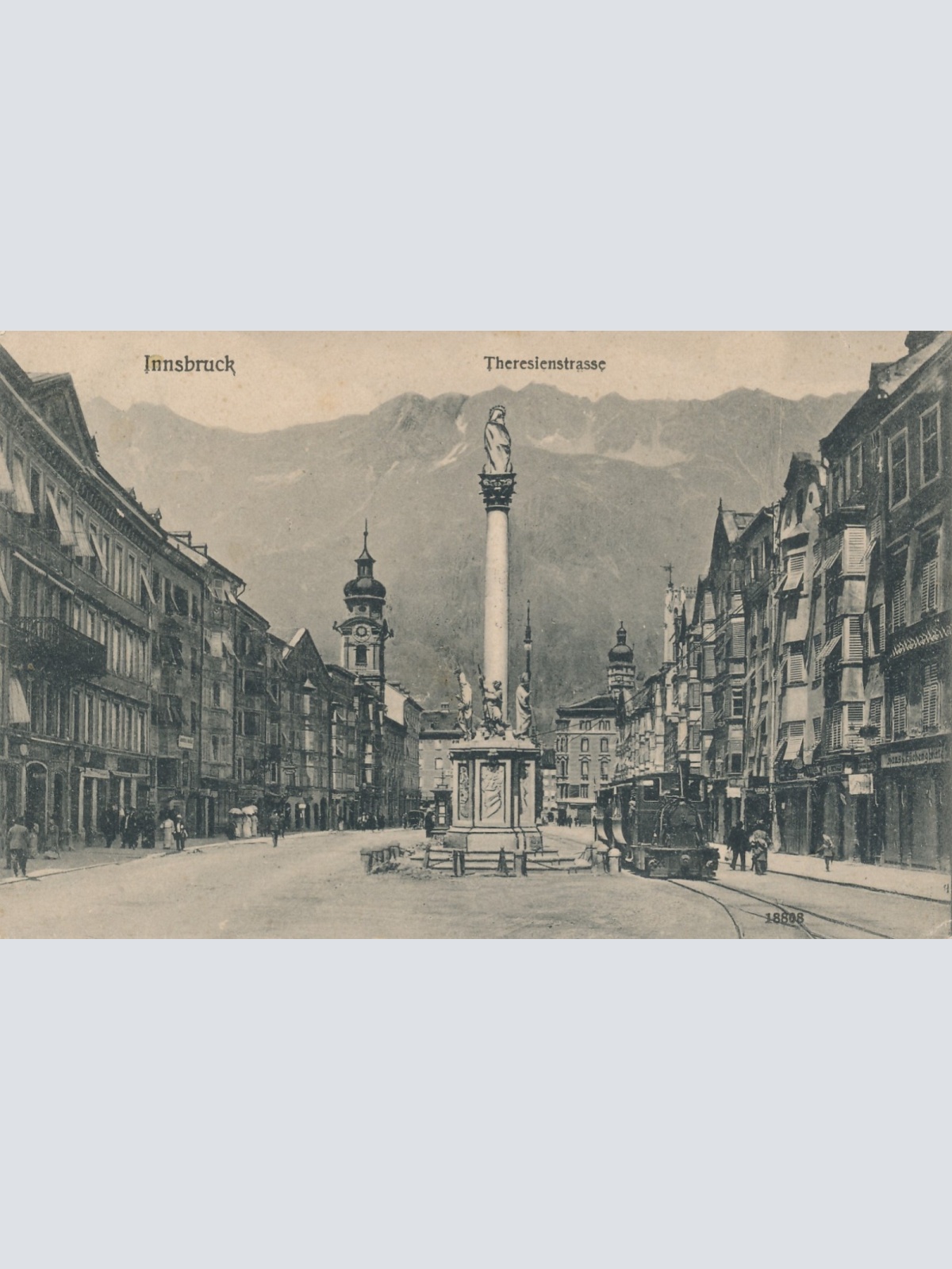 AK aus Innsbruck Maria Theresienstrasse Tirol Ansichtskarte (16127)