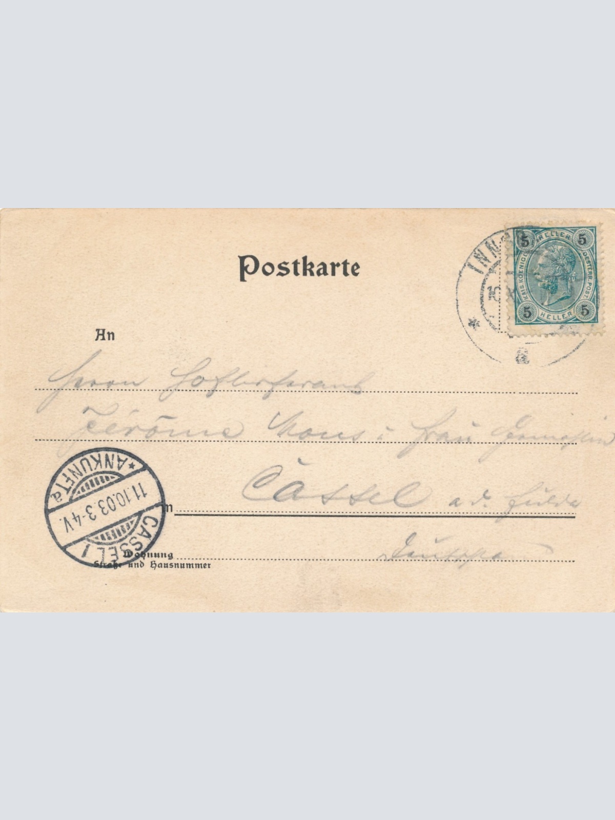 AK aus Innsbruck Maria Theresienstrasse Tirol Ansichtskarte (16128)