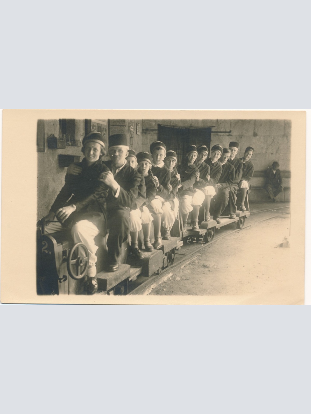 AK Annodazumals von Salzbergwerkarbeiter Ansichtskarte (15773)