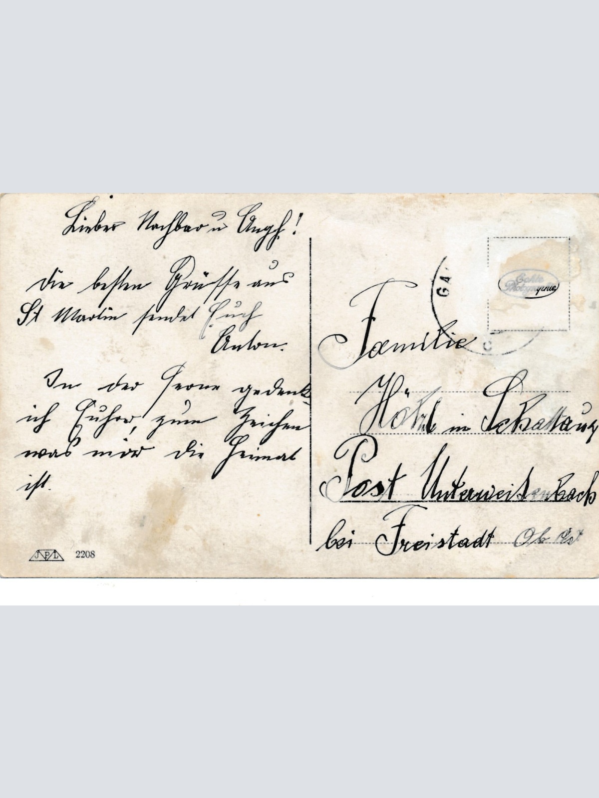 AK aus St. Martin im Mühlkreis Oberösterreich Ansichtskarte (15600)