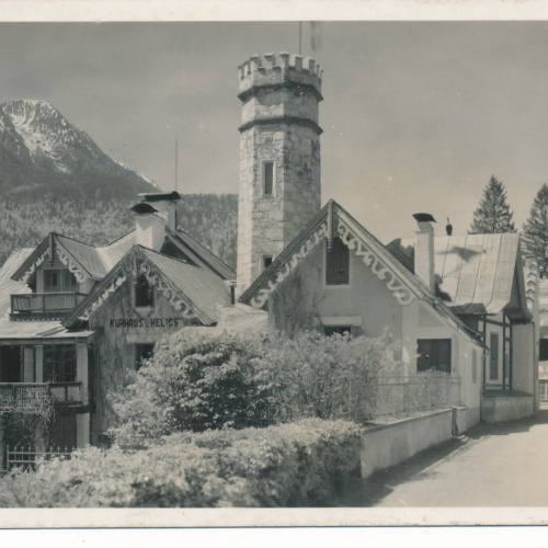 AK aus Bad Ischl Kurhaus Helios OÖ Ansichtskarte (15639)