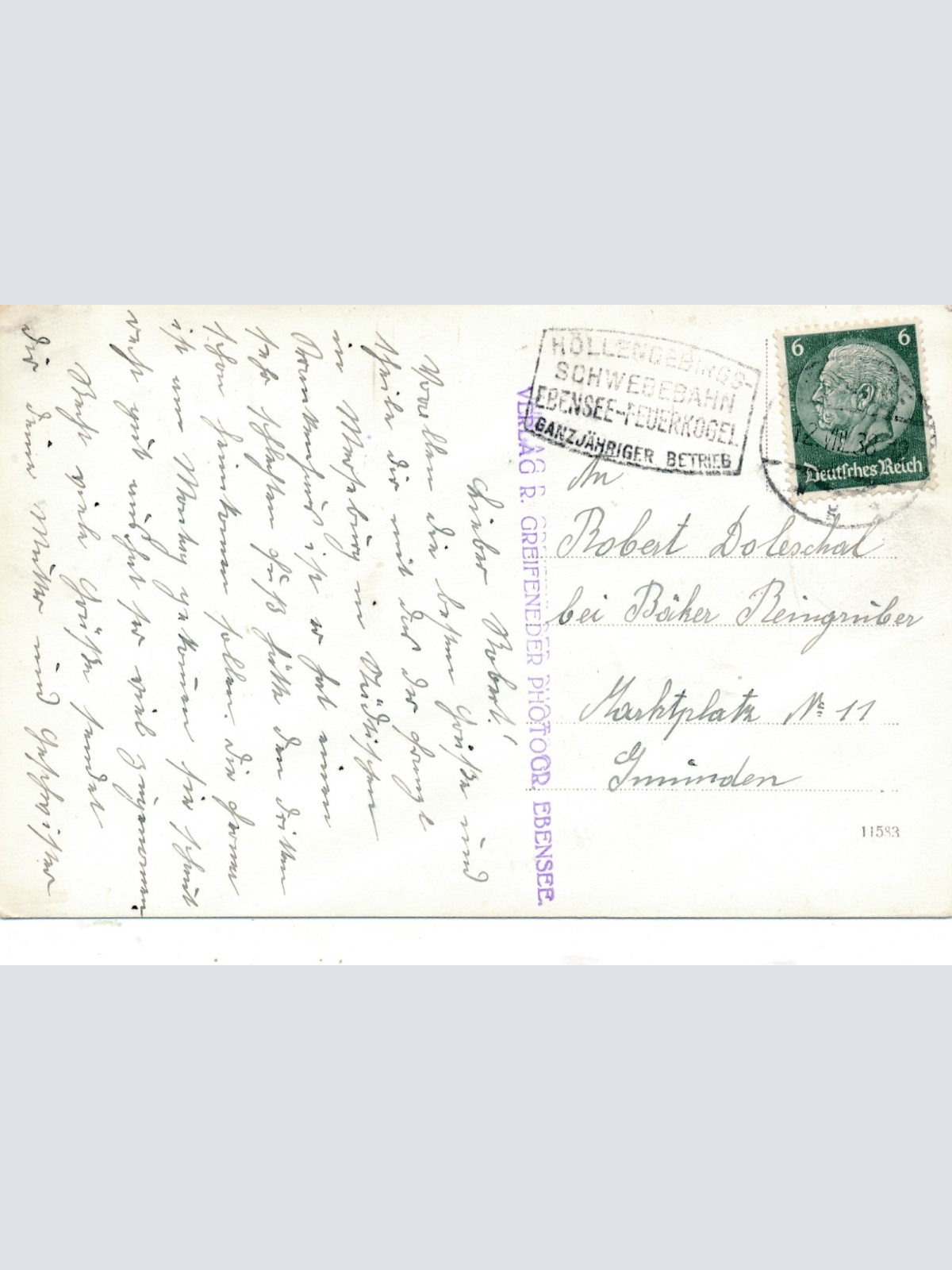 AK vom Traunsee mit Segelboot Oberösterreich Ansichtskarte (15474)