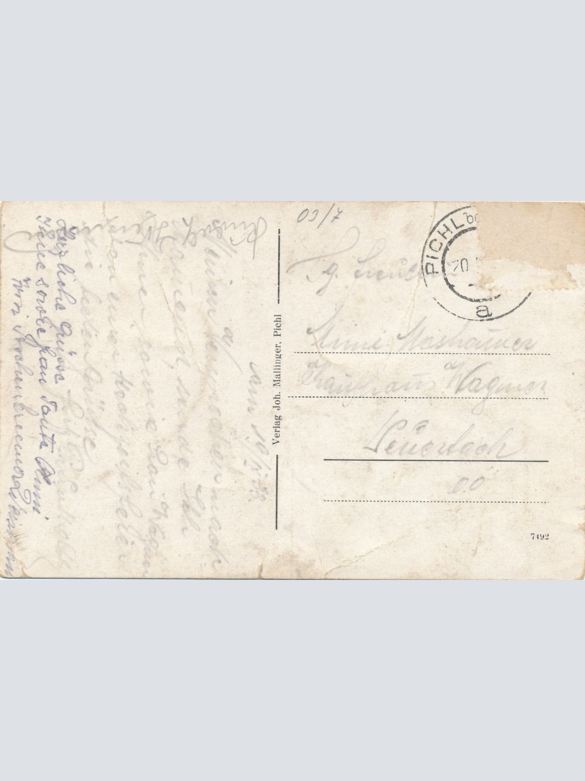 AK aus Pichl bei Wels Oberösterreich Ansichtskarte (15497)