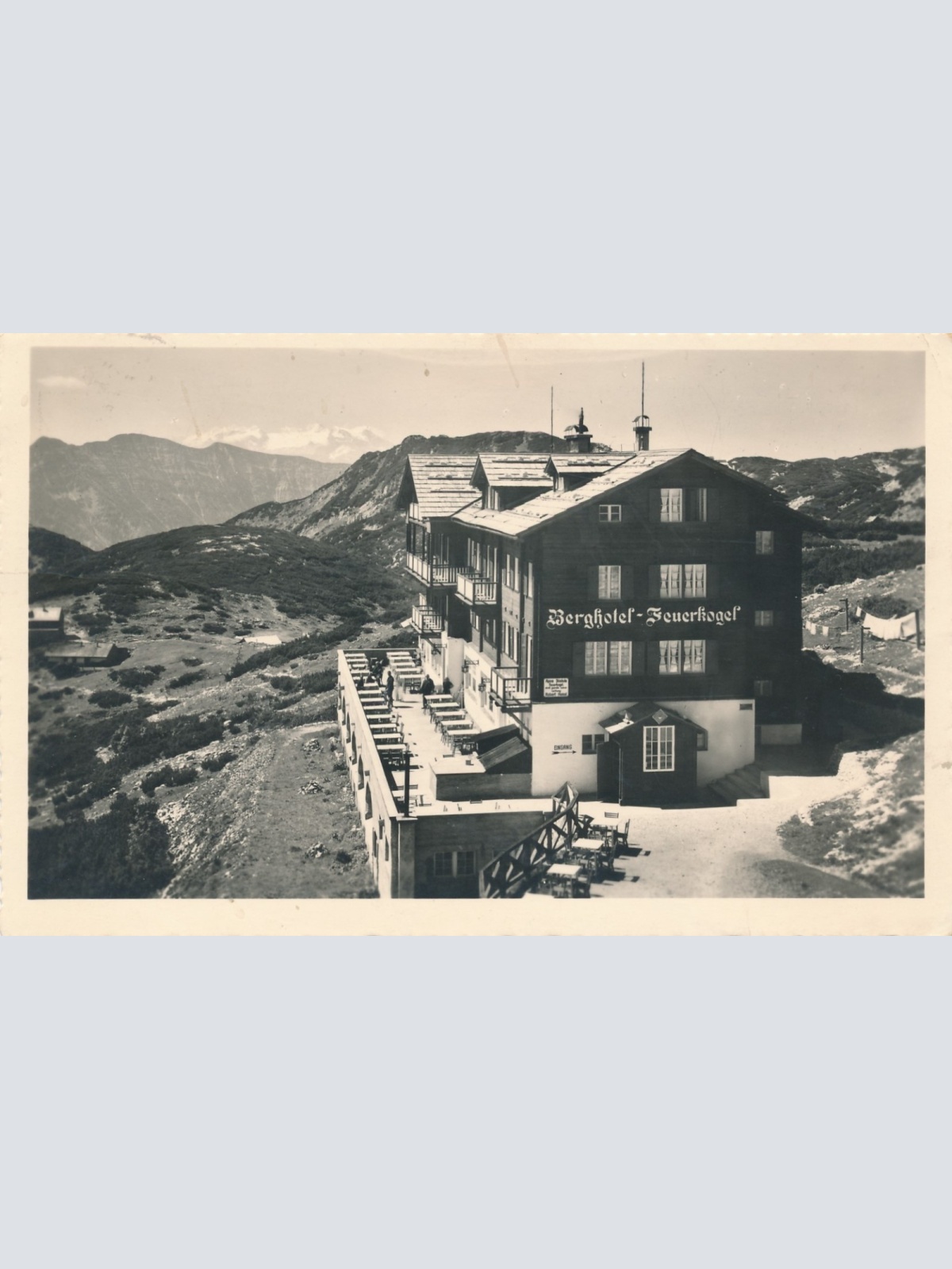 AK aus Ebensee Berghof Feuerkogel Oberösterreich Ansichtskarte (15505)