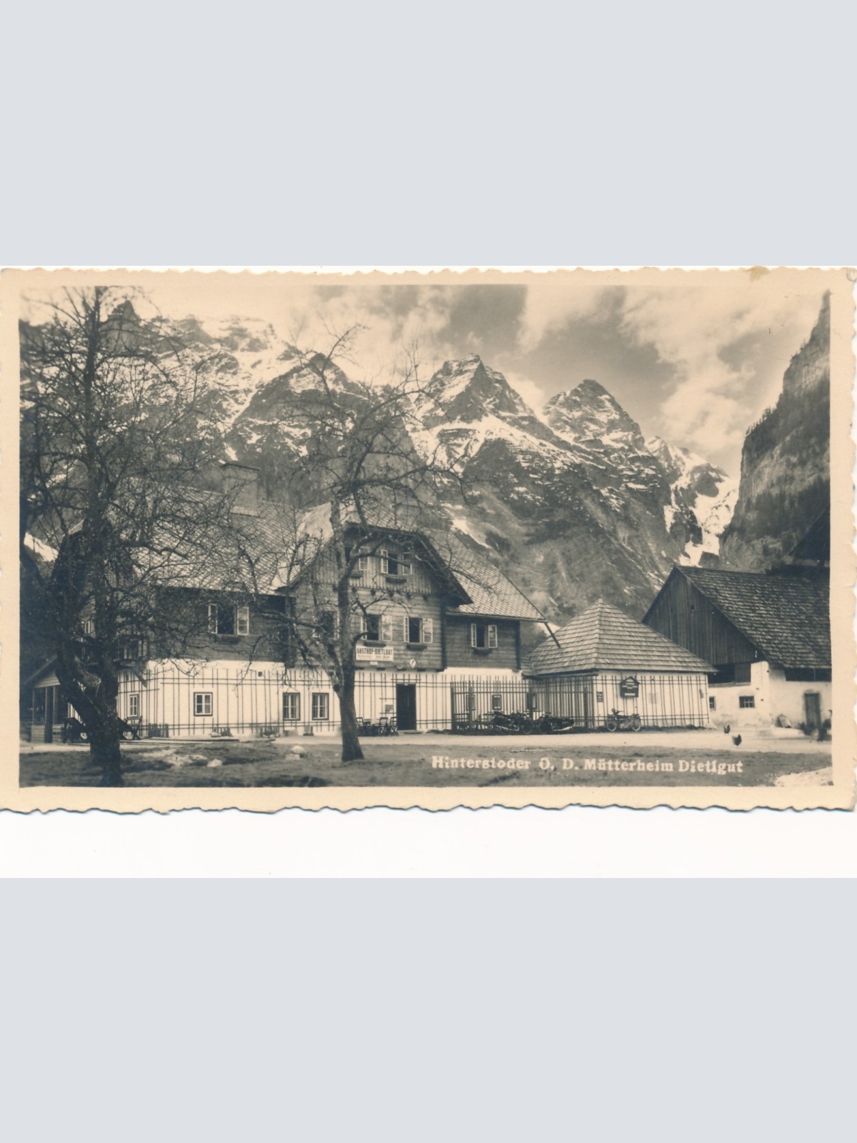 AK aus Hinterstoder Mütterheim Oberösterreich Ansichtskarte (15507)