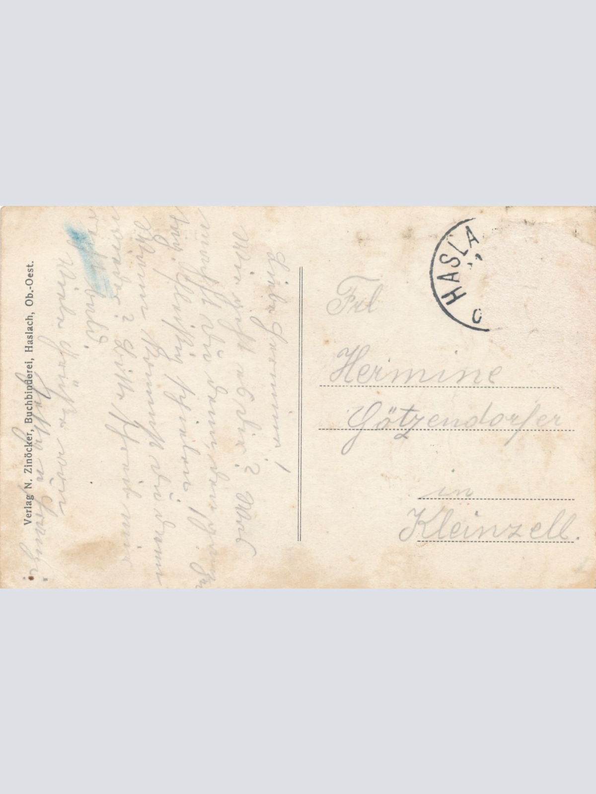 AK aus Haslach Oberösterreich Ansichtskarte (15359)