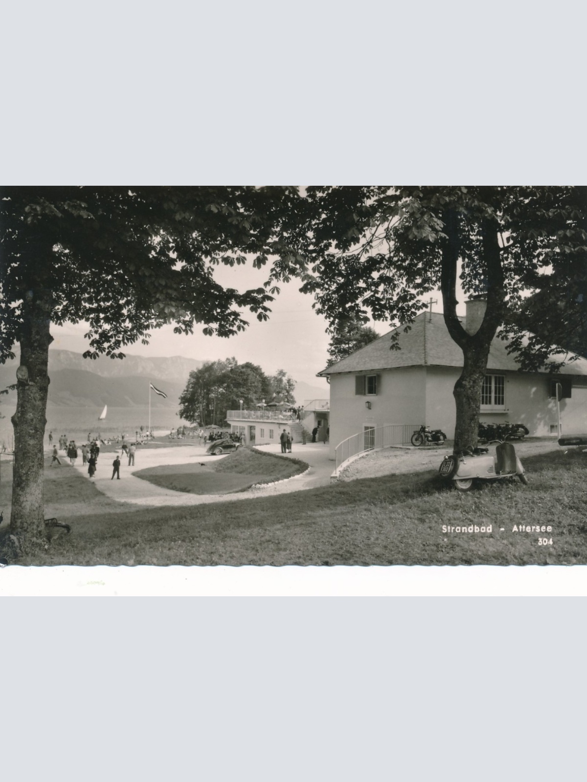 AK aus Traunkirchen Fronleichnamsprozession Oberösterreich Ansichtskarte (15409)