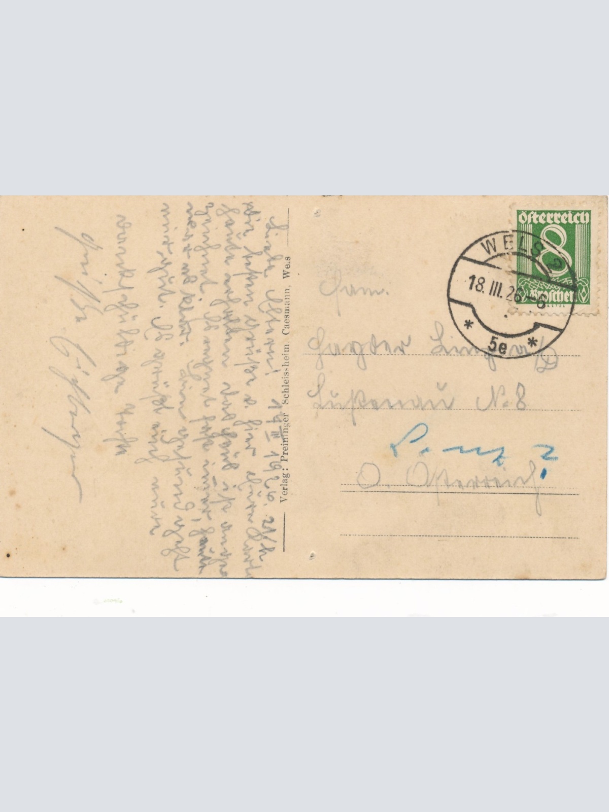 AK aus Schleissheim bei Wels Ansichtskarte (15196)