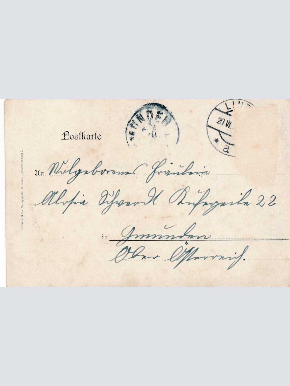 AK aus Urfahr Oberösterreich Ansichtskarte (15577)