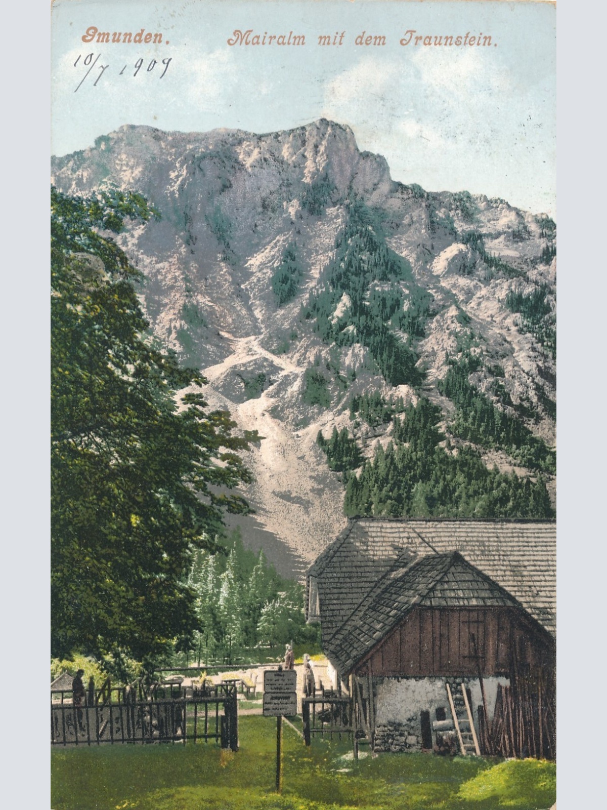 AK aus Gmunden Oberösterreich Ansichtskarte (15573)