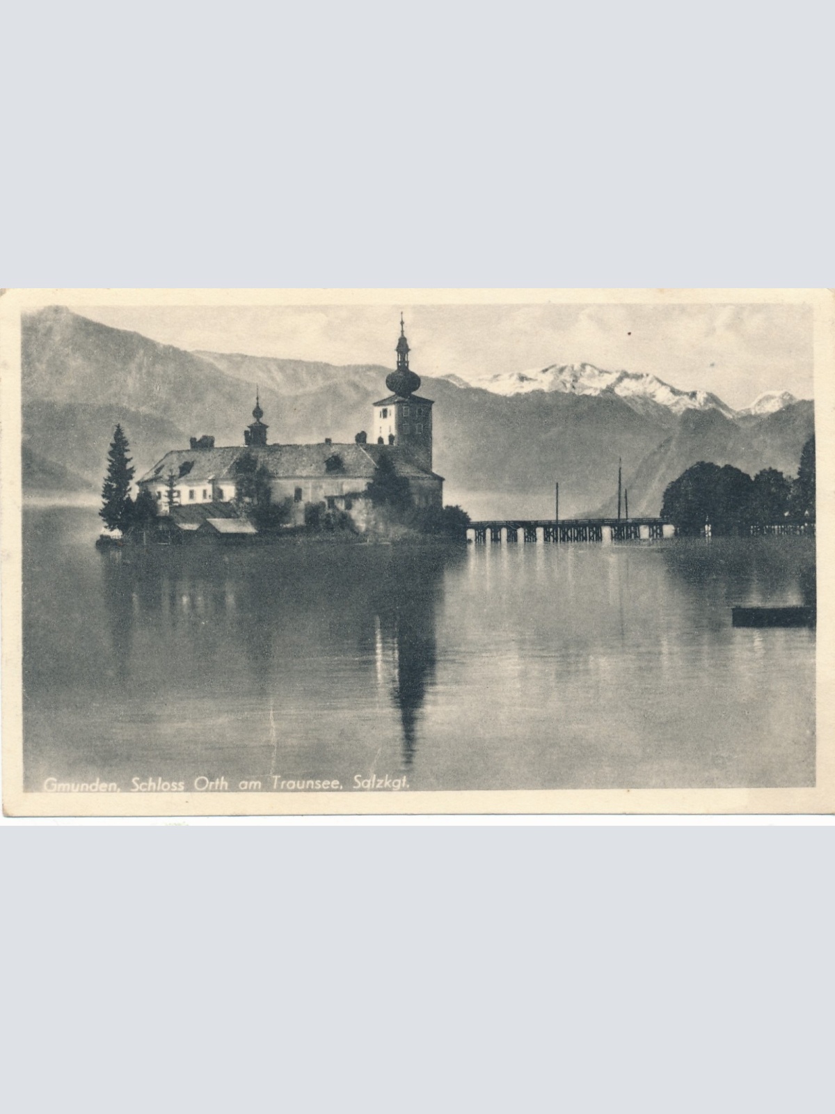 AK aus Gmunden Hotel Austria OÖ Ansichtskarte (15627)