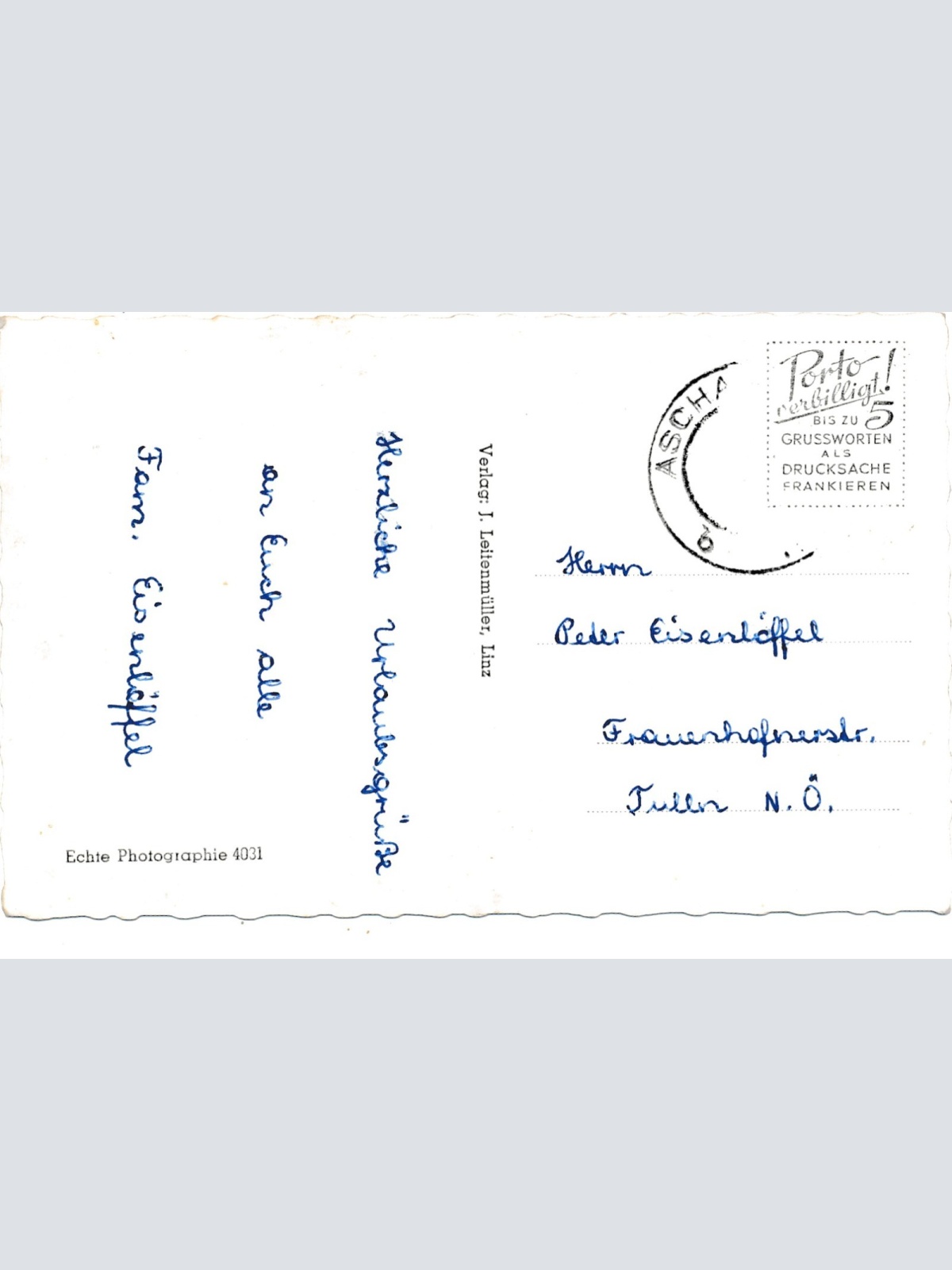 AK von der Ruine Schaumburg Oberösterreich Ansichtskarte (15548)