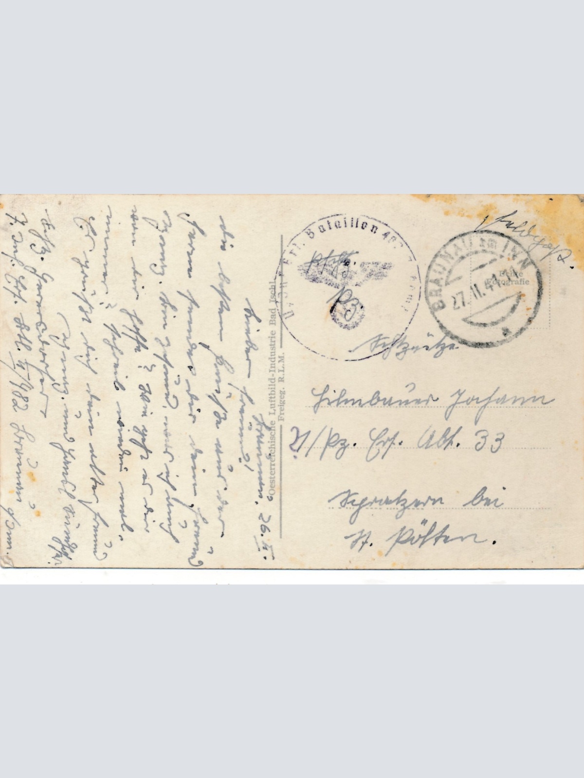 AK aus Braunau am Inn Oberösterreich Ansichtskarte (15534)