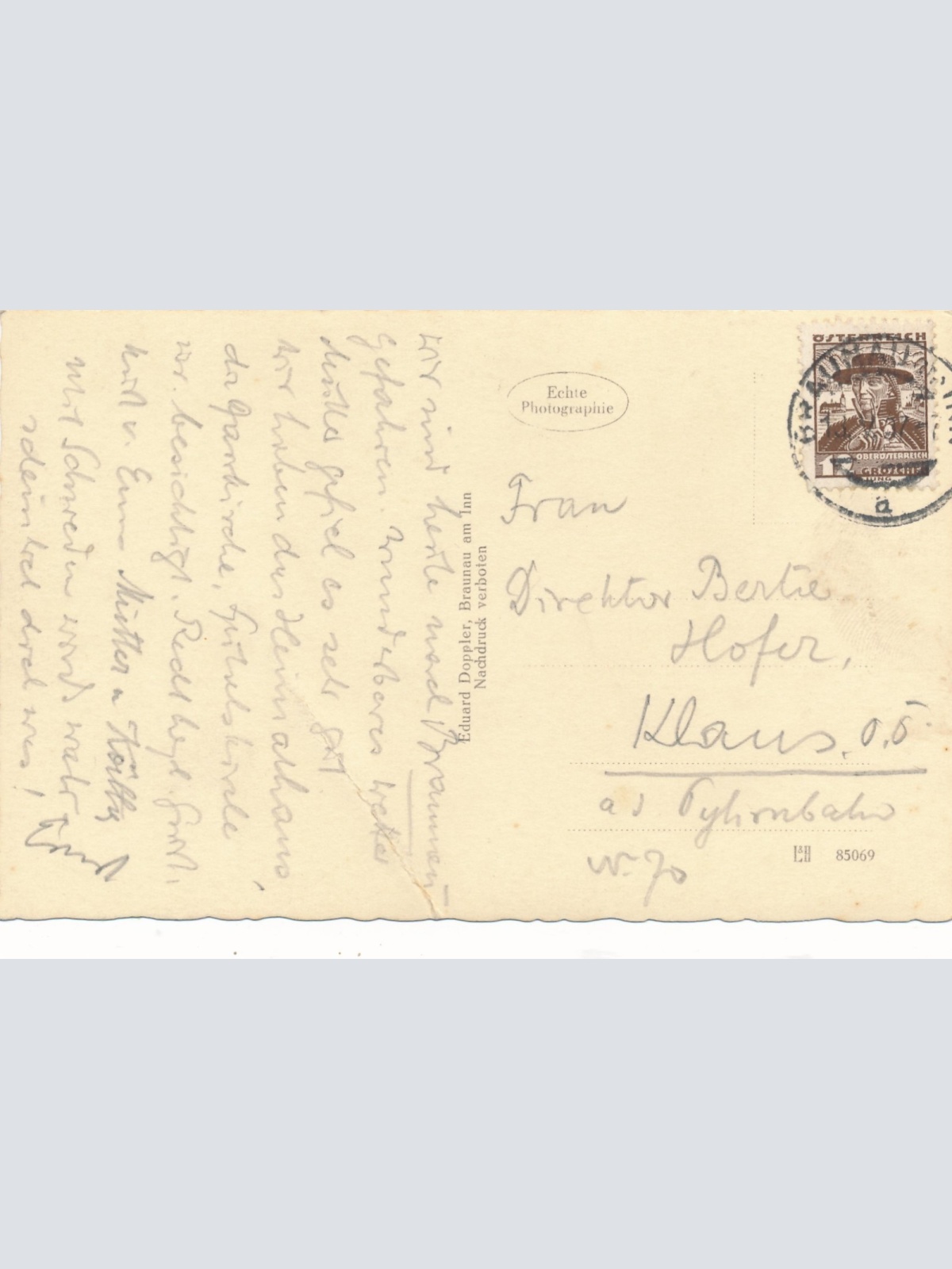 AK aus Braunau am Inn Oberösterreich Ansichtskarte (15536)