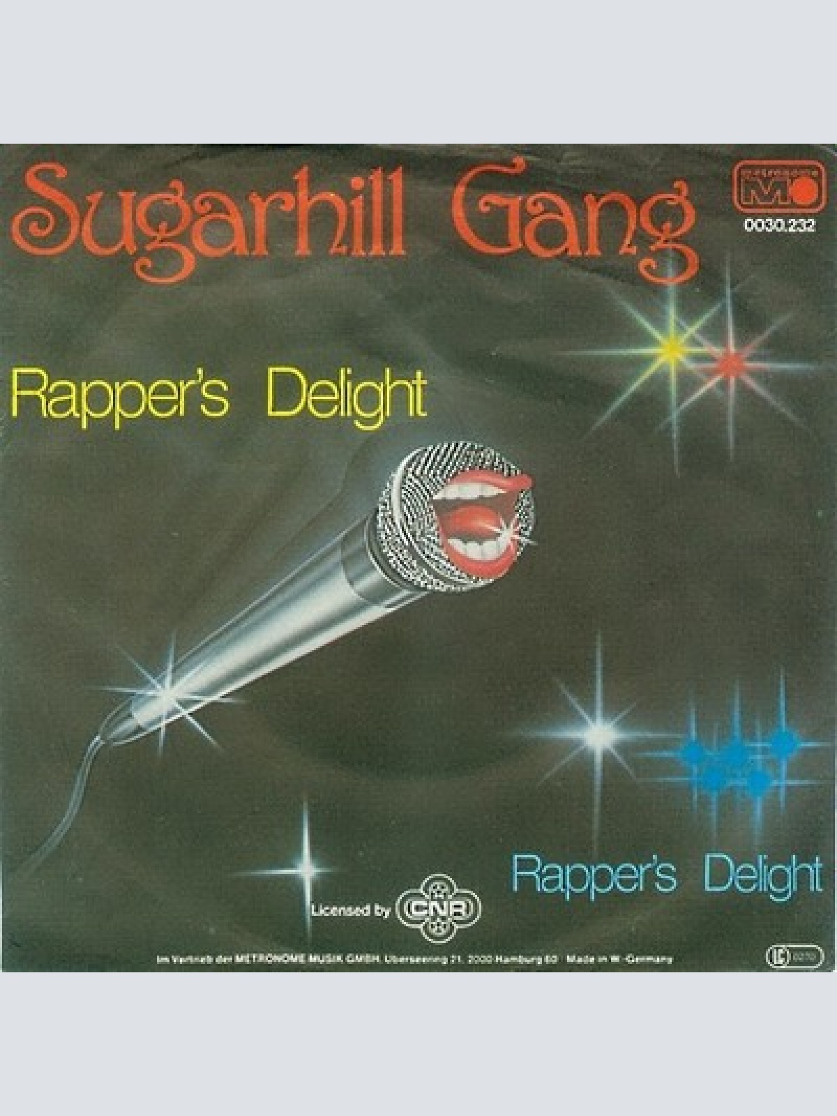 7", Single Sugarhill Gang - Rapper's Delight
