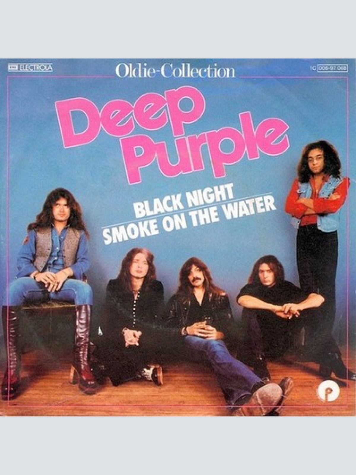 7" Deep Purple - Black Night (Live Version) / Smoke On The Water