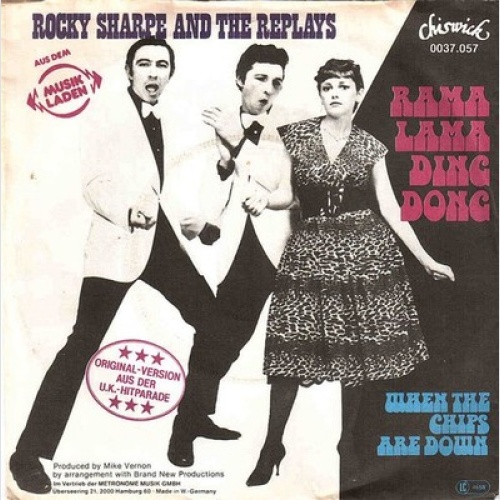 7", Single Rocky Sharpe And The Replays* - Rama Lama Ding Dong