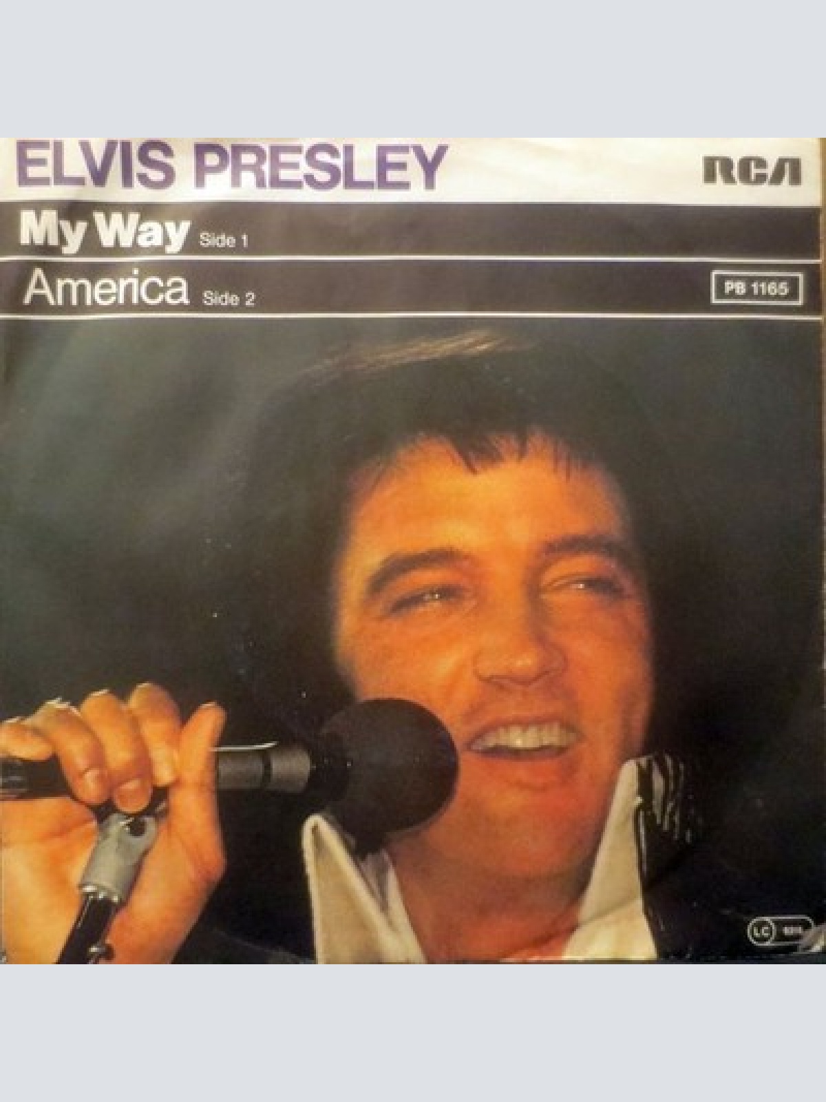 7", Single, RP Elvis Presley - My Way / America