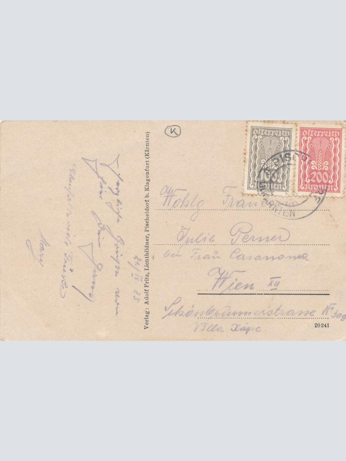 AK aus St. Philippen Reinegg Kärnten (16349)