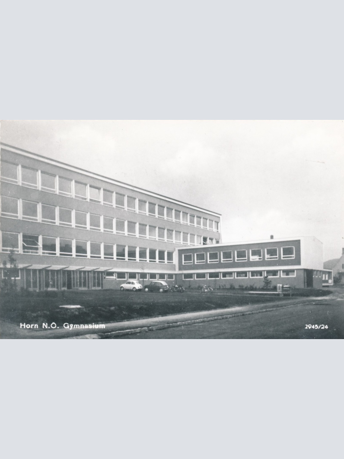 AK aus Horn mit Gymnasium Niederösterreich Ansichtskarte (16316)
