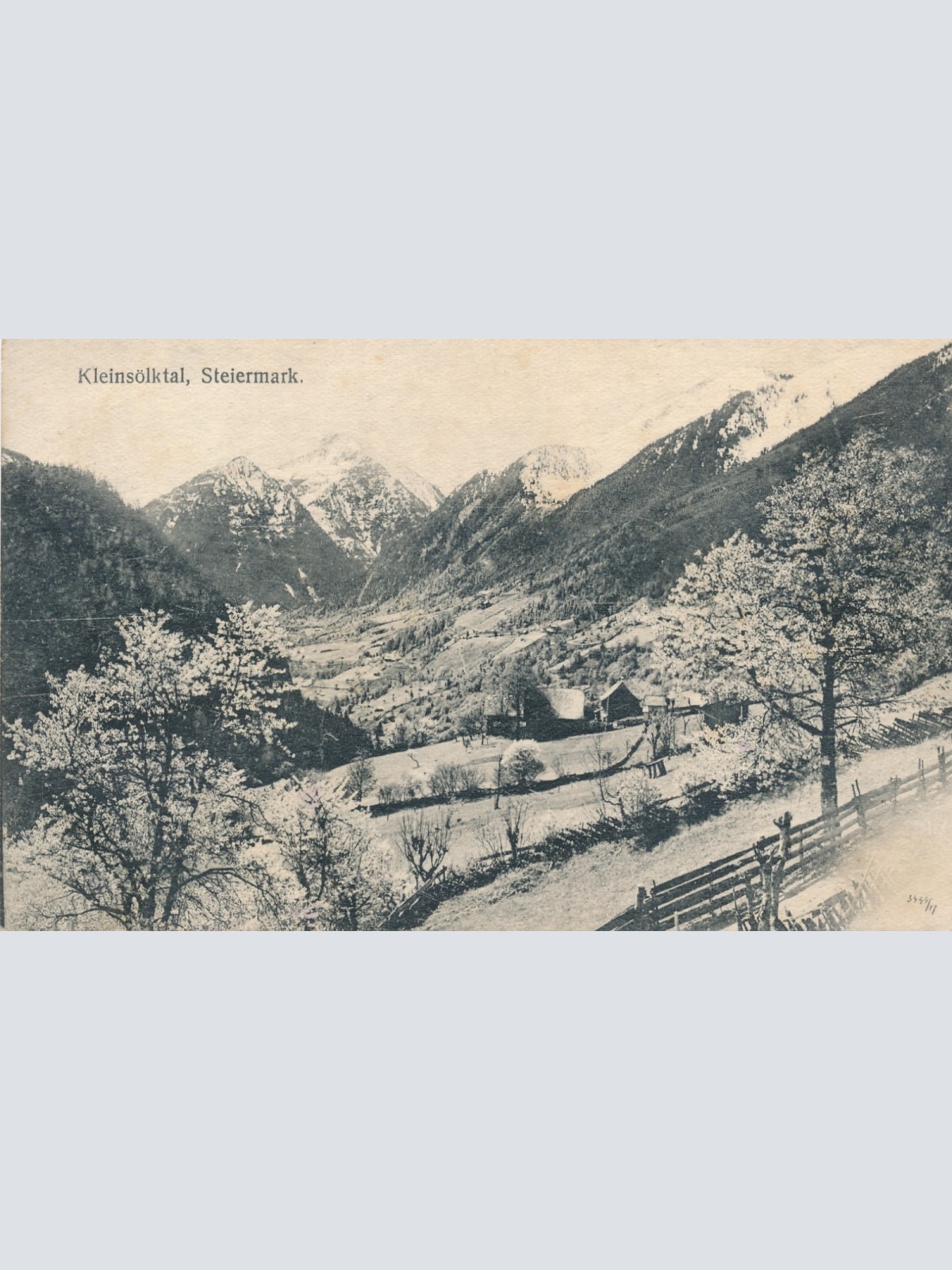 AK aus Kleinsölktal Steiermark Ansichtskarte (16502)