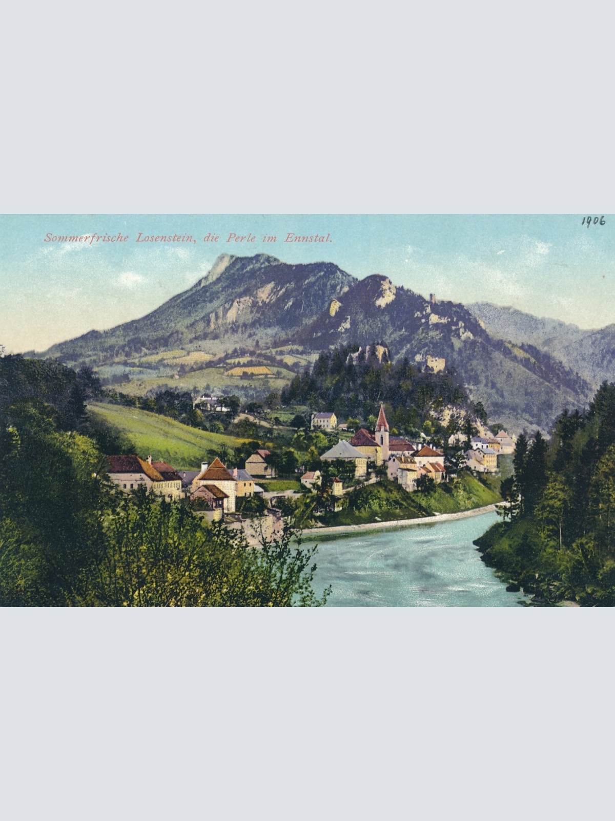 AK aus Losenstein Oberösterreich Ansichtskarte (16503)