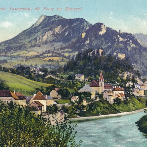 AK aus Losenstein Oberösterreich Ansichtskarte (16503)