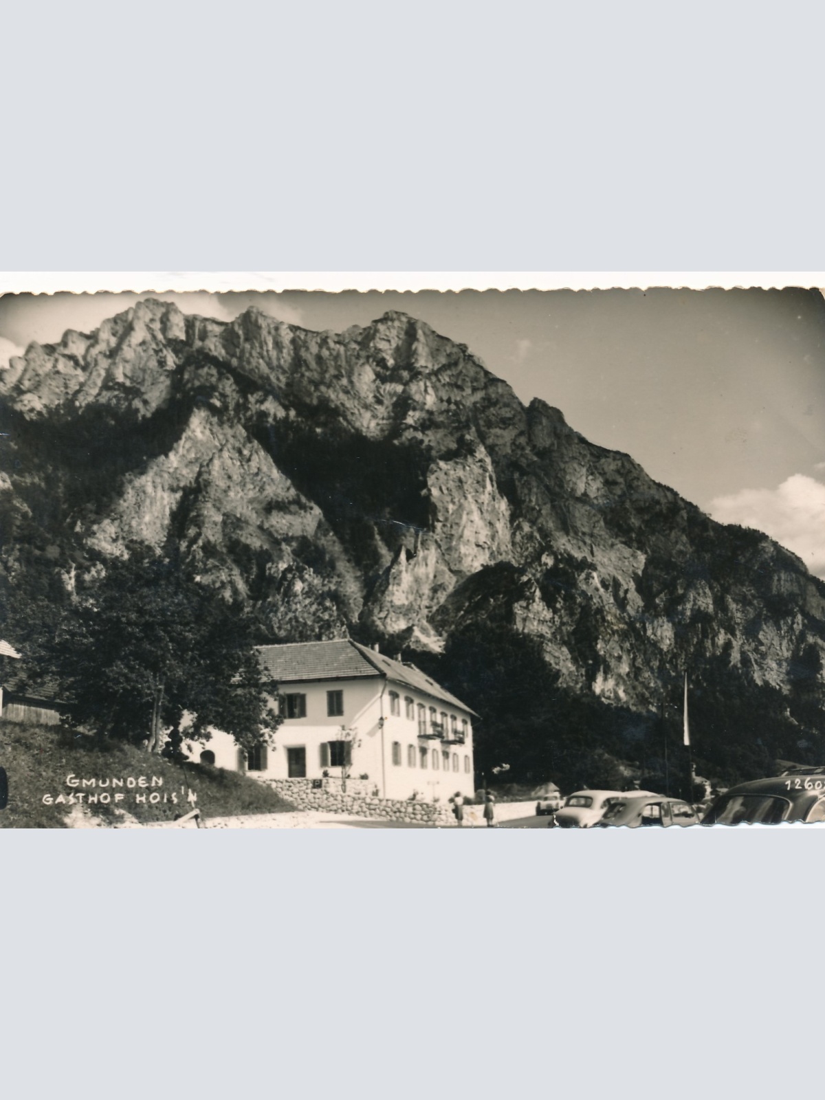 AK aus Gmunden Gasthof Hoisn Oberösterreich Ansichtskarte (16504)