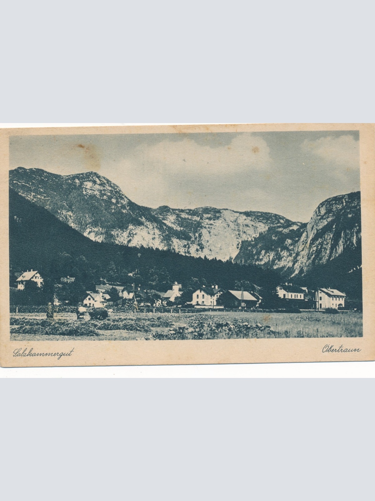 AK aus Obertraun Oberösterreich Ansichtskarte (16510)