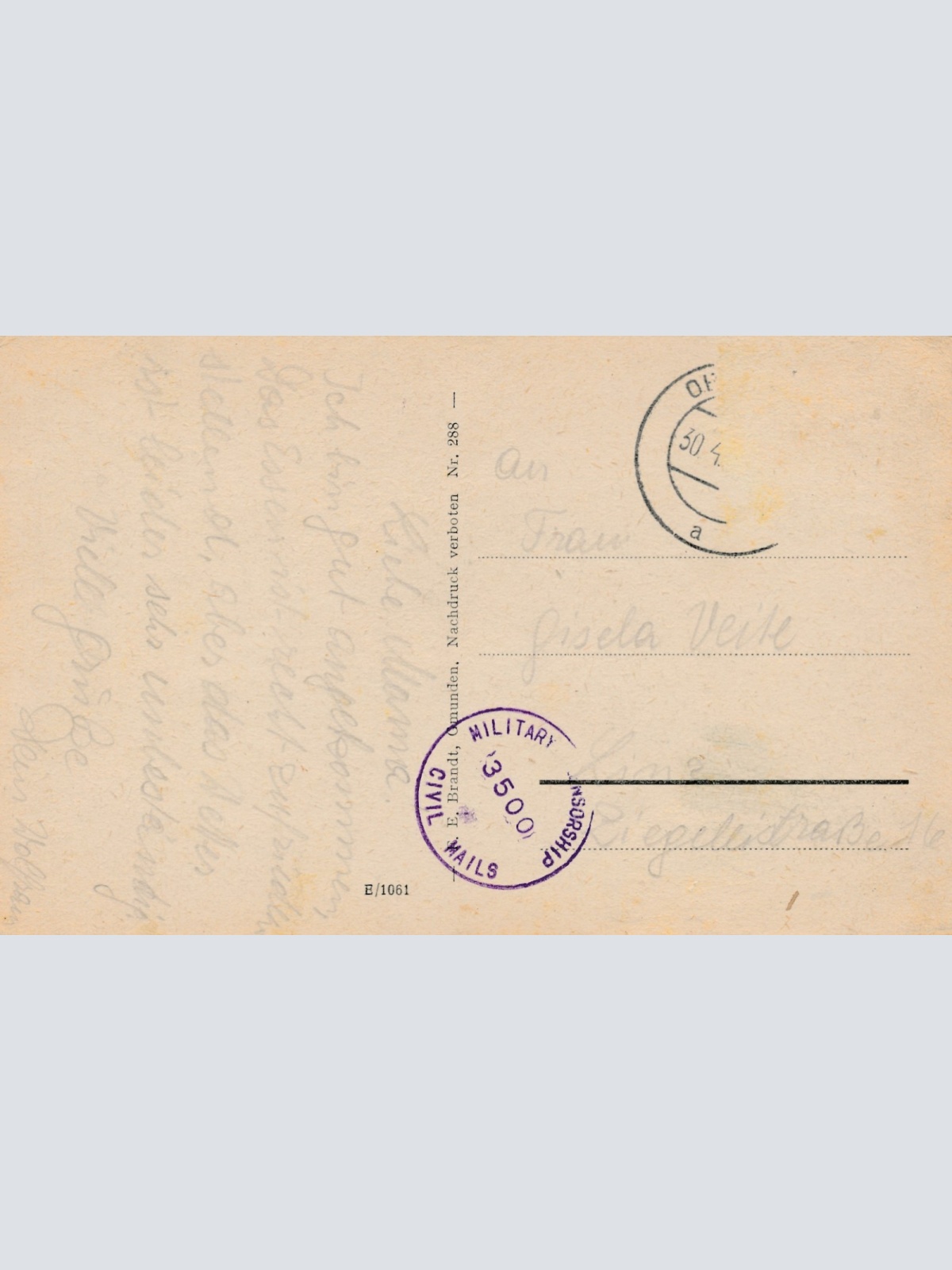 AK aus Obertraun Oberösterreich Ansichtskarte (16510)