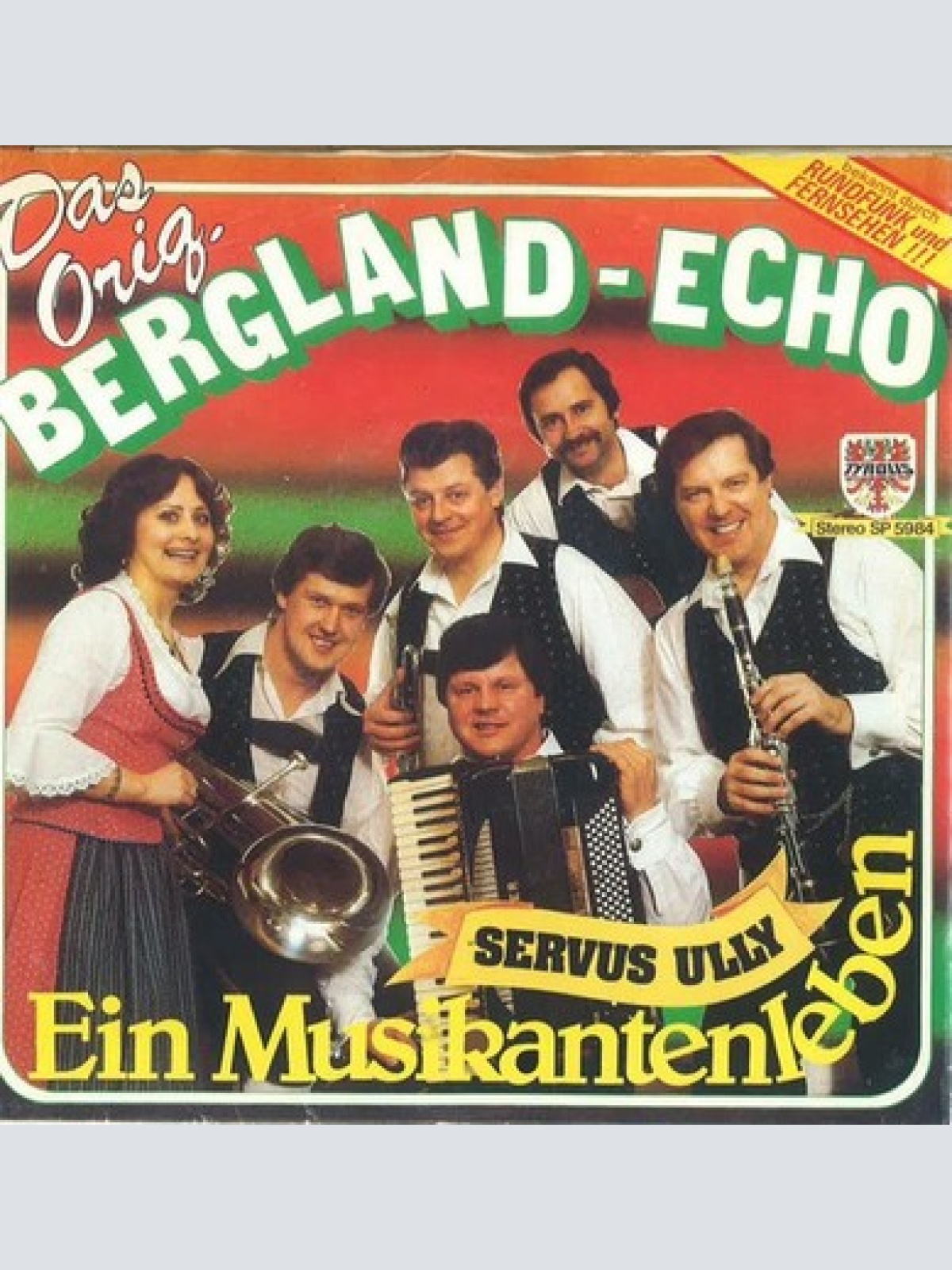 7", Single Berglandecho - Ein Musikantenleben