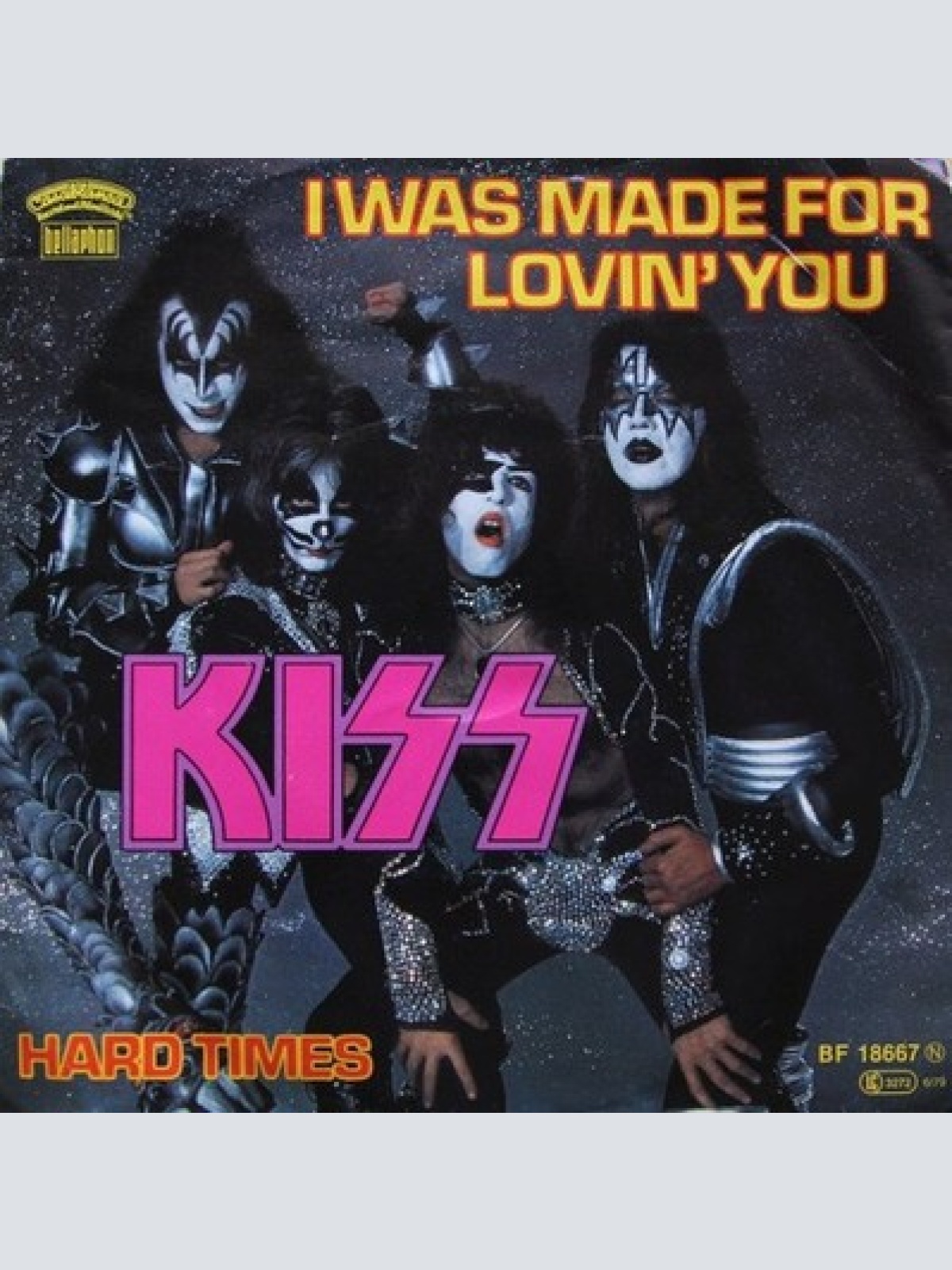 7", Single, Rep Kiss - I Was Made For Lovin' You / Hard Times