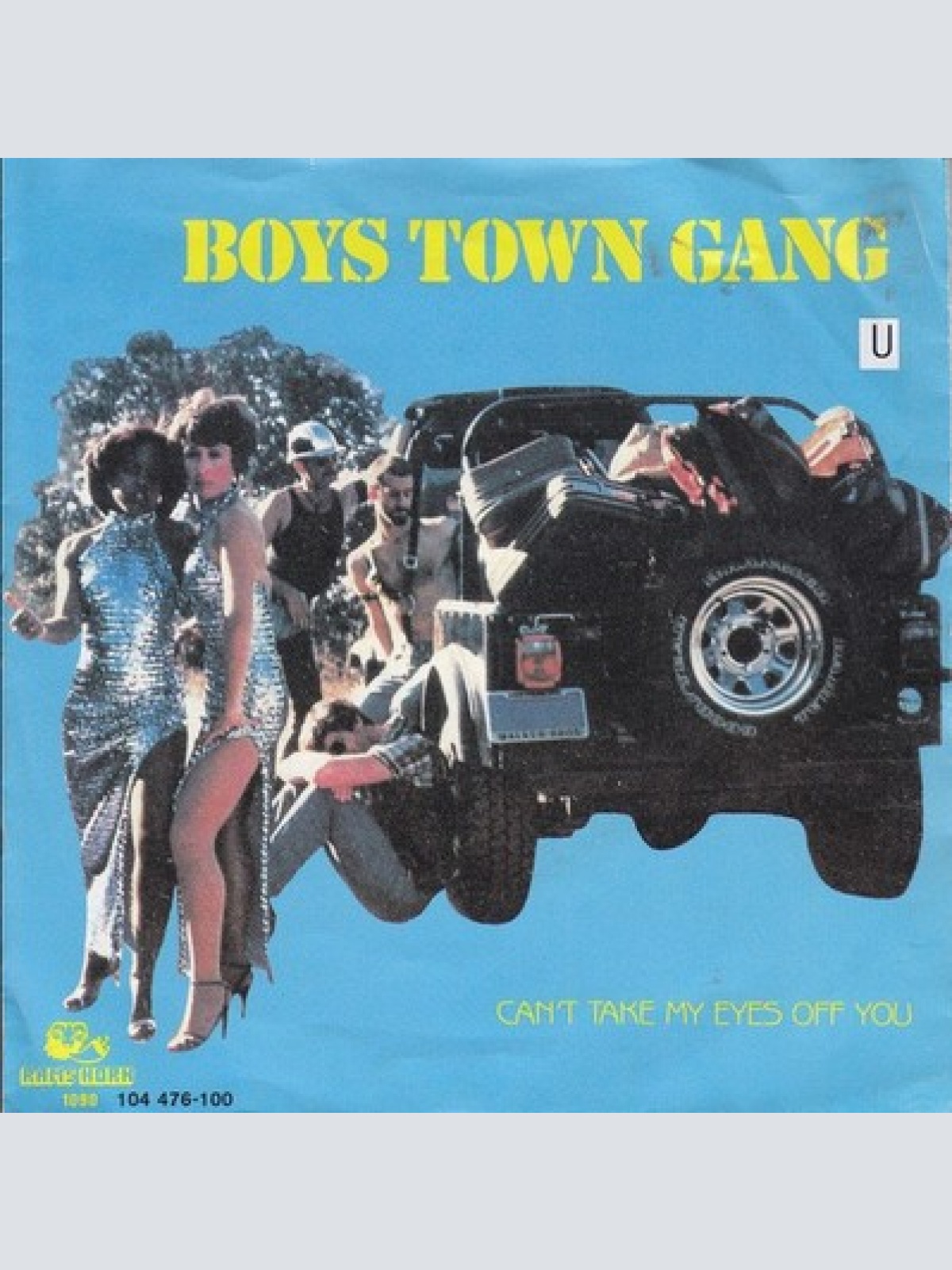 7", Single Boys Town Gang - Can't Take My Eyes Off You