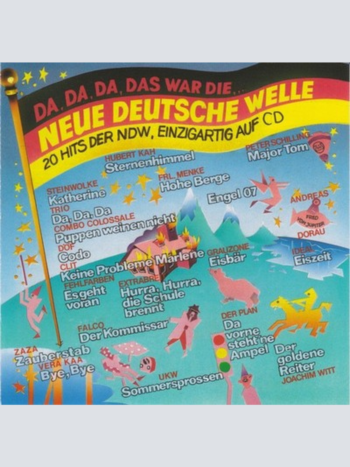 CD, Comp Various - Da, Da, Da, Das War Die... Neue Deutsche Welle (20 Hits De...