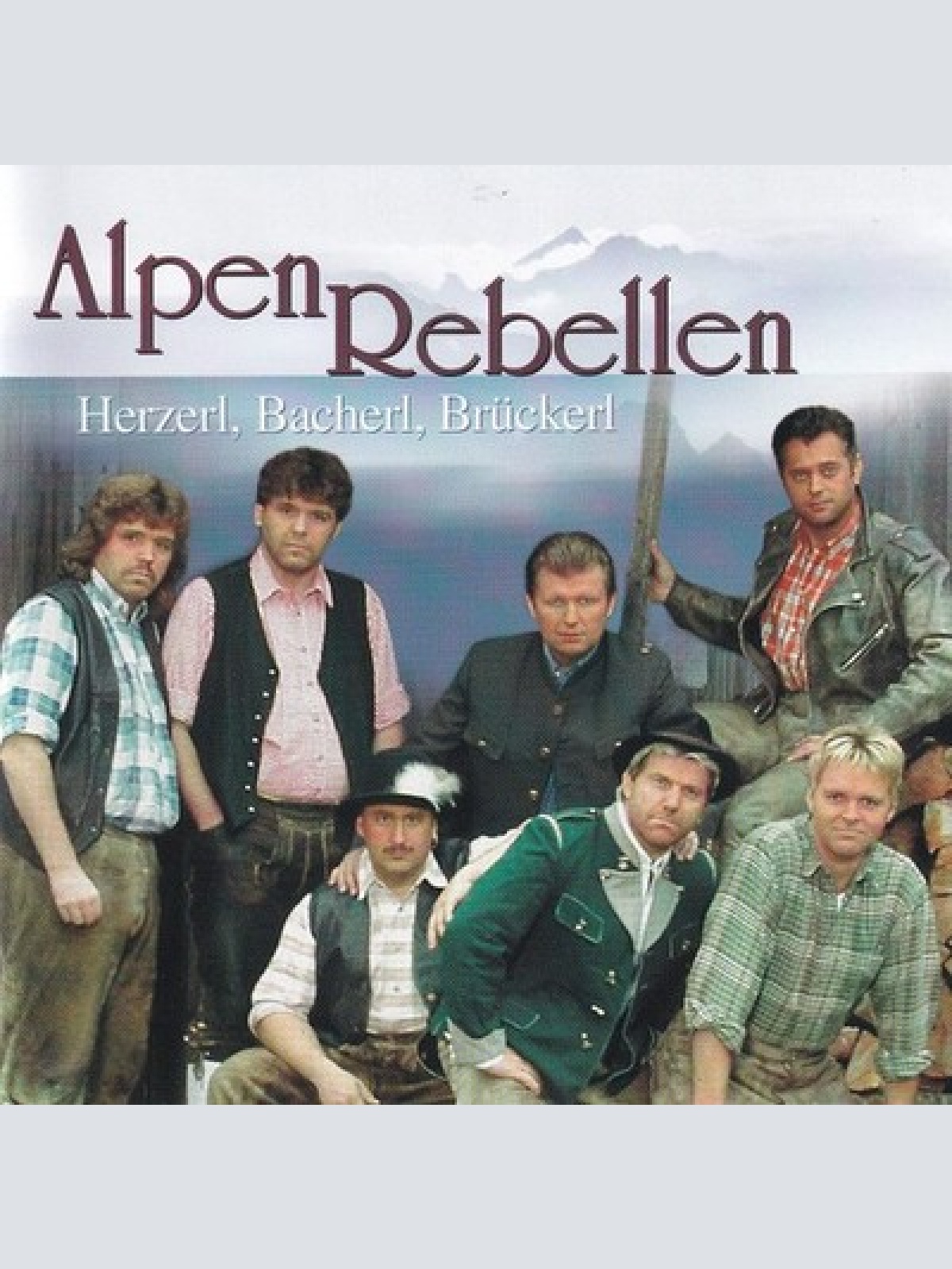 CD, Comp Alpenrebellen - Herzerl, Bacherl, Brückerl
