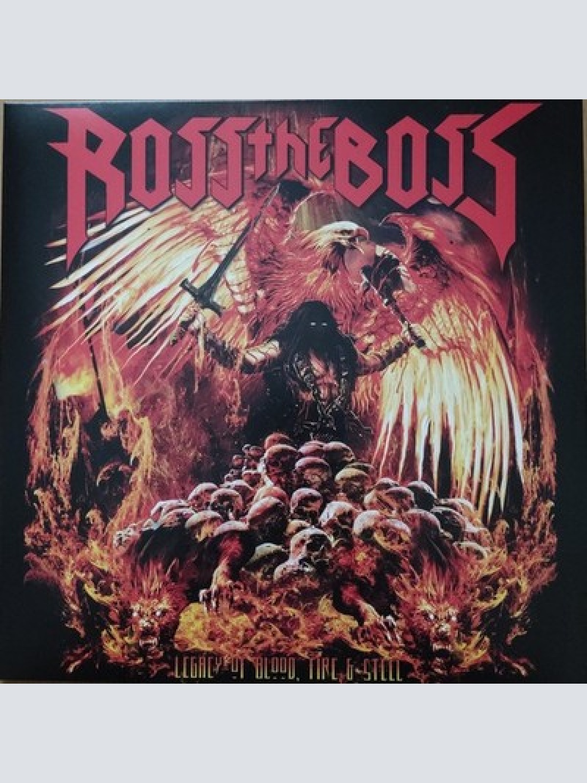 LP, Comp, Ltd, Red Ross The Boss (3) - Legacy Of Blood, Fire & Steel