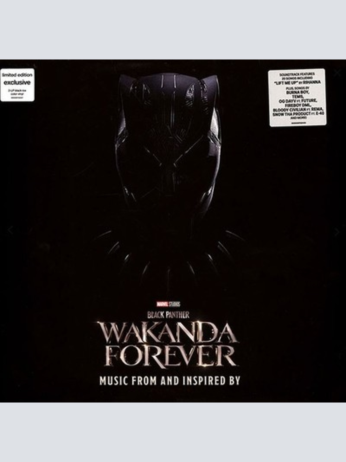 2xLP, Comp, Ltd, Bla Various - Black Panther: Wakanda Forever - Music From An...