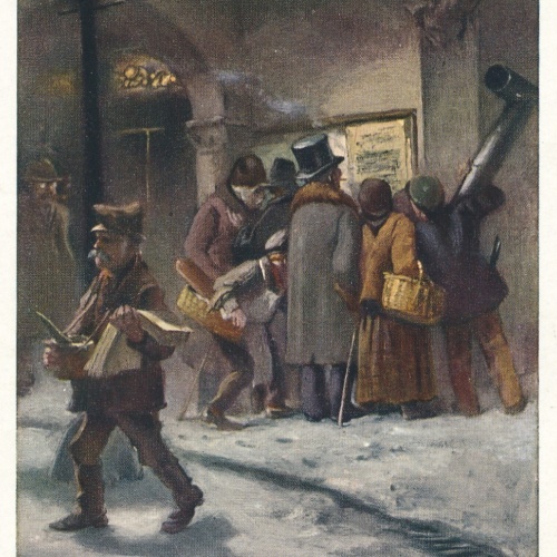 AK Militaria Siegesnachrichten Ansichtskarte (16488)