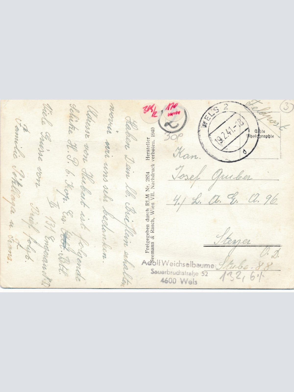 AK aus Gunskirchen Fliegeraufnahme Oberösterreich Ansichtskarte (16413)