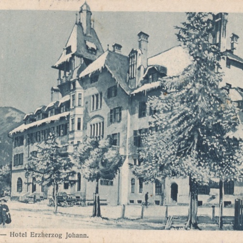 AK aus Semmering Hotel Erzherzog Johann Niederösterreich Ansichtskarte (16642)