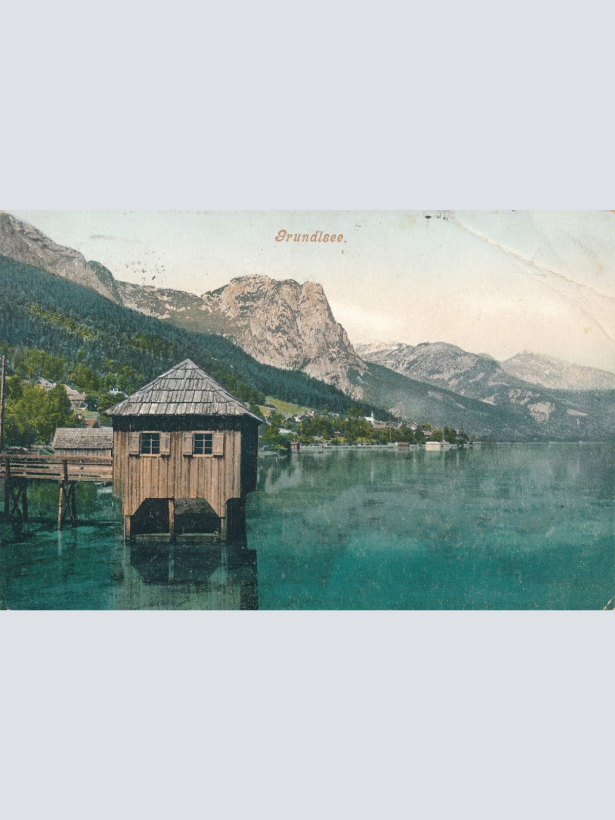 AK vom Grundlsee Steiermark Ansichtskarte (16620)