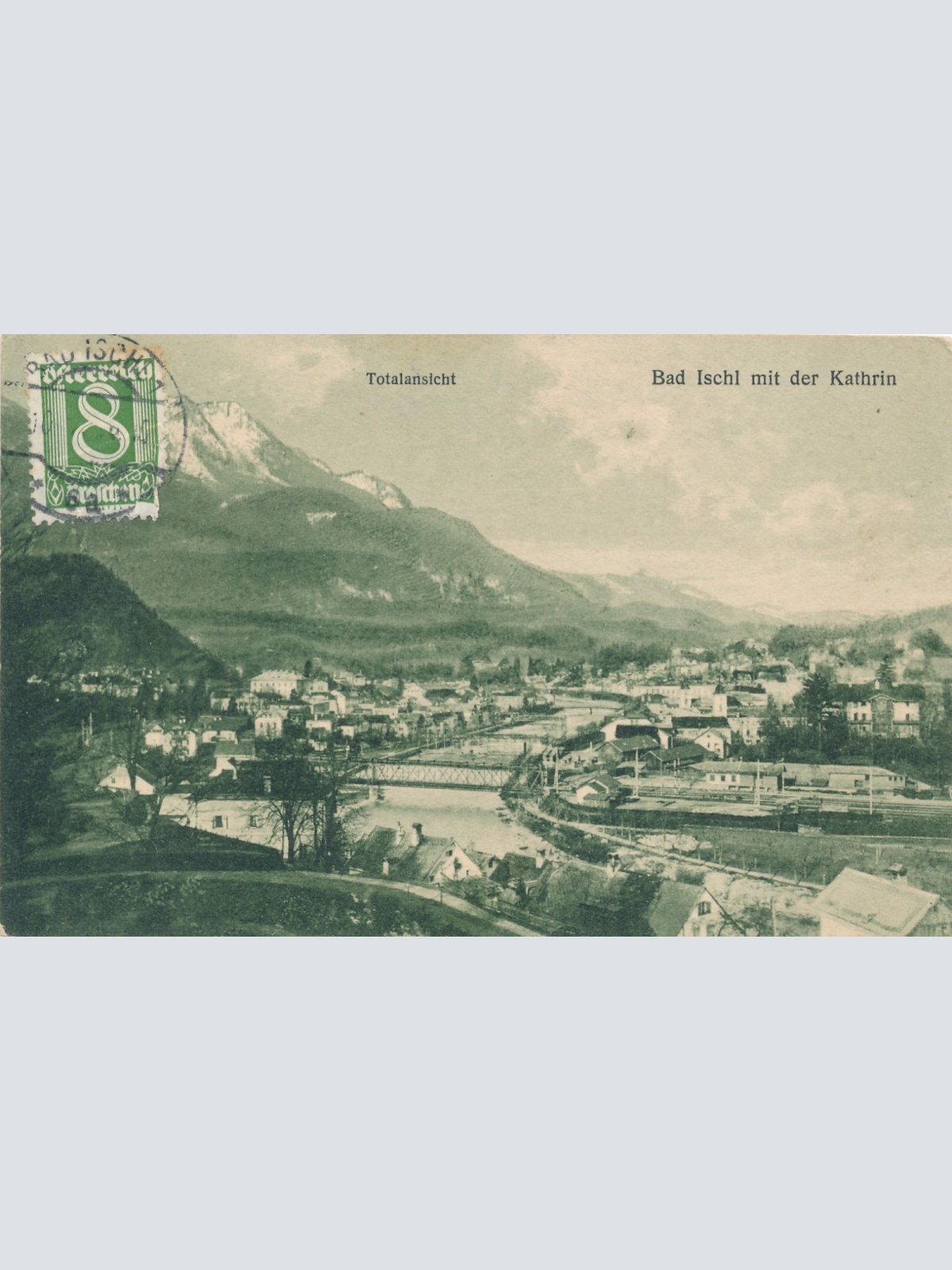 AK aus Bad Ischl mit der Kathrin Oberösterreich Ansichtskarte (16614)