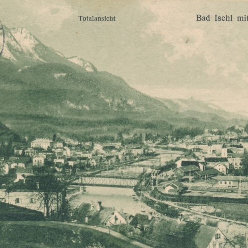 AK aus Bad Ischl mit der Kathrin Oberösterreich Ansichtskarte (16614)