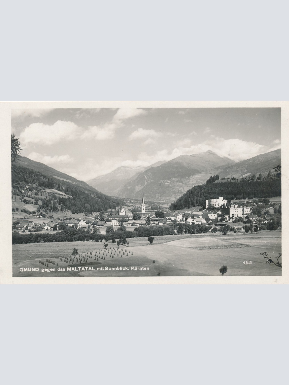 AK aus Gmünd Kärnten Ansichtskarte (16633)