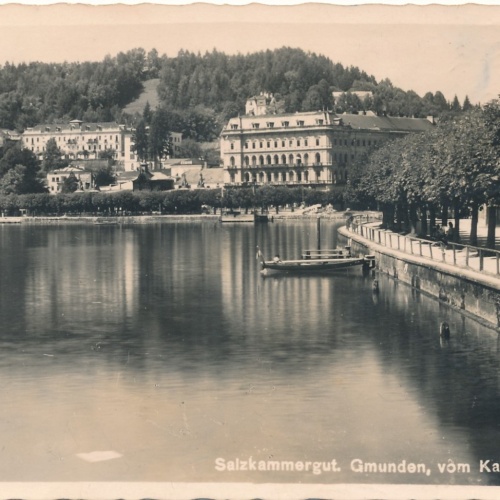 AK aus Gmunden vom Kai Oberösterreich Ansichtskarte (16605)